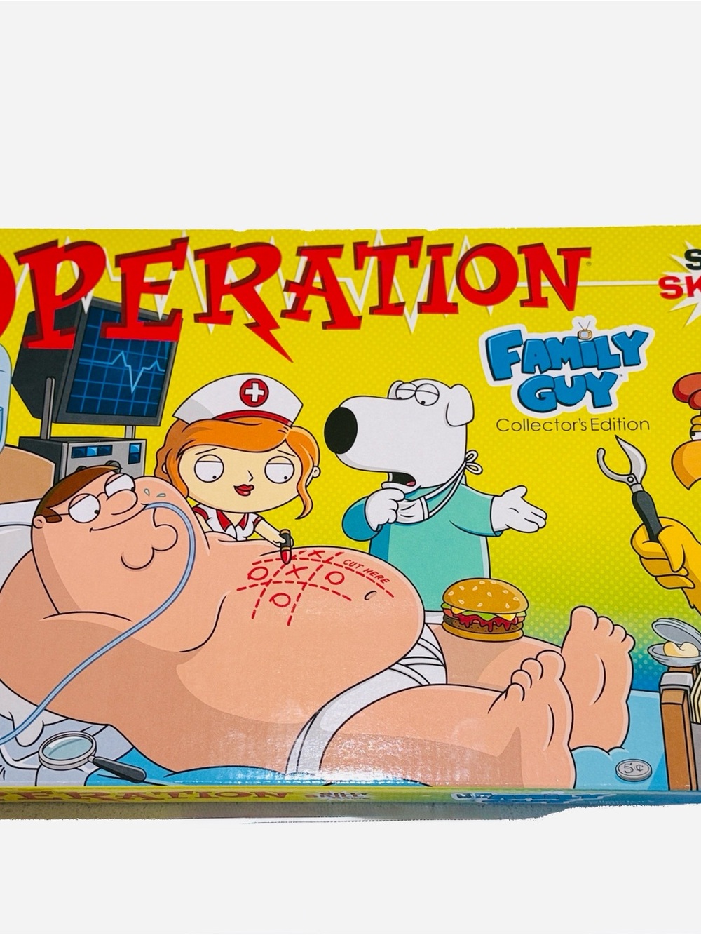 Family Guy Collector's Edition Talking Operation, 2010 Game Hasbro, (Complete)
